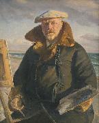 Michael Ancher Self-portrait oil painting